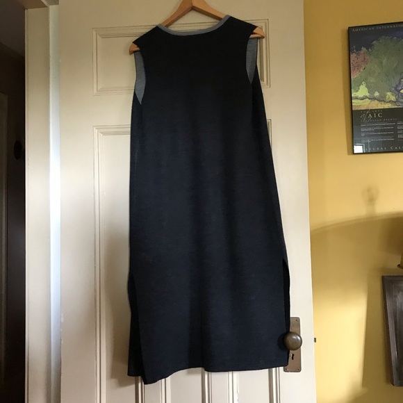 Adrienne Vittadini long sleeveless sweater tunic - Picture 3 of 4